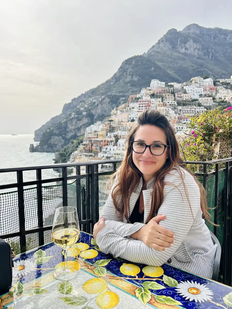 Laura Jennings in Italy